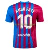 Original Fußballtrikot FC Barcelona Ansu Fati 10 Heimtrikot 2021-22 Für Herren